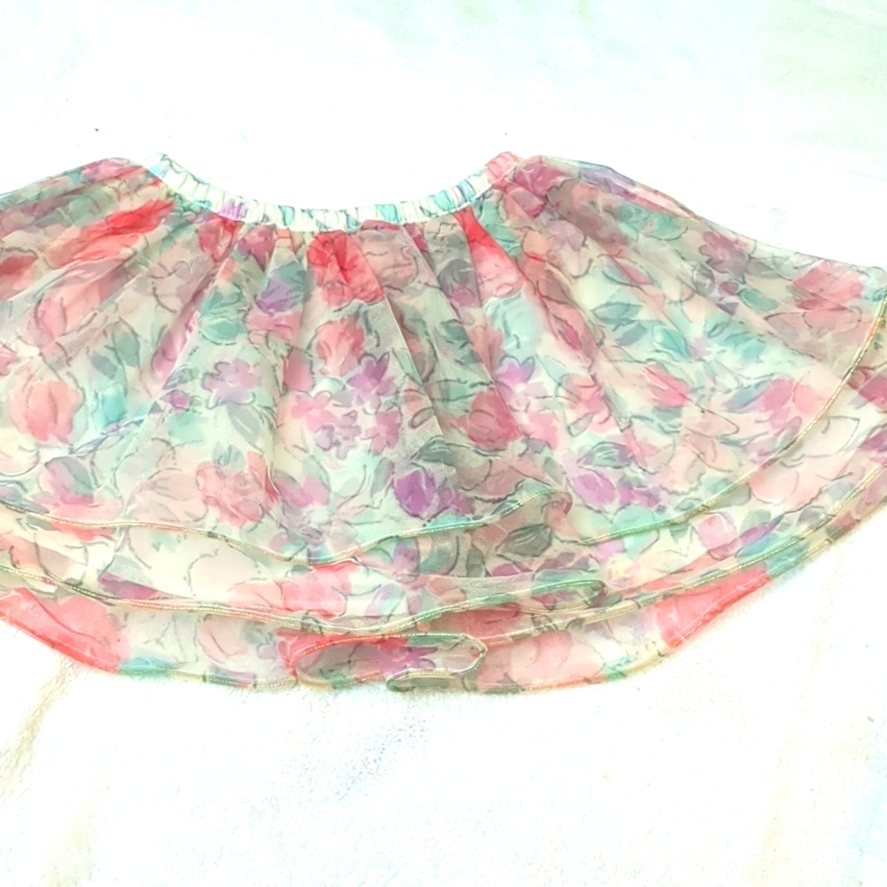 Cherokee Floral Skirt Size 3T